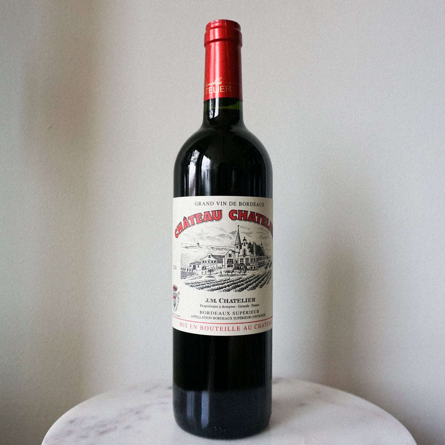 Chateau Chatelier Bordeaux Superieur Rouge 2020