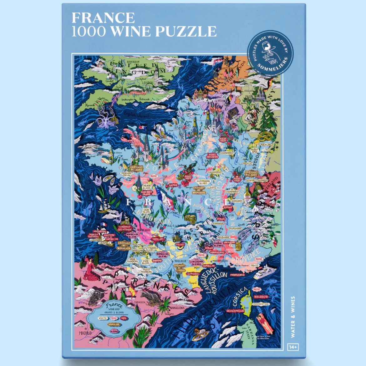 Wine Puzzle - France