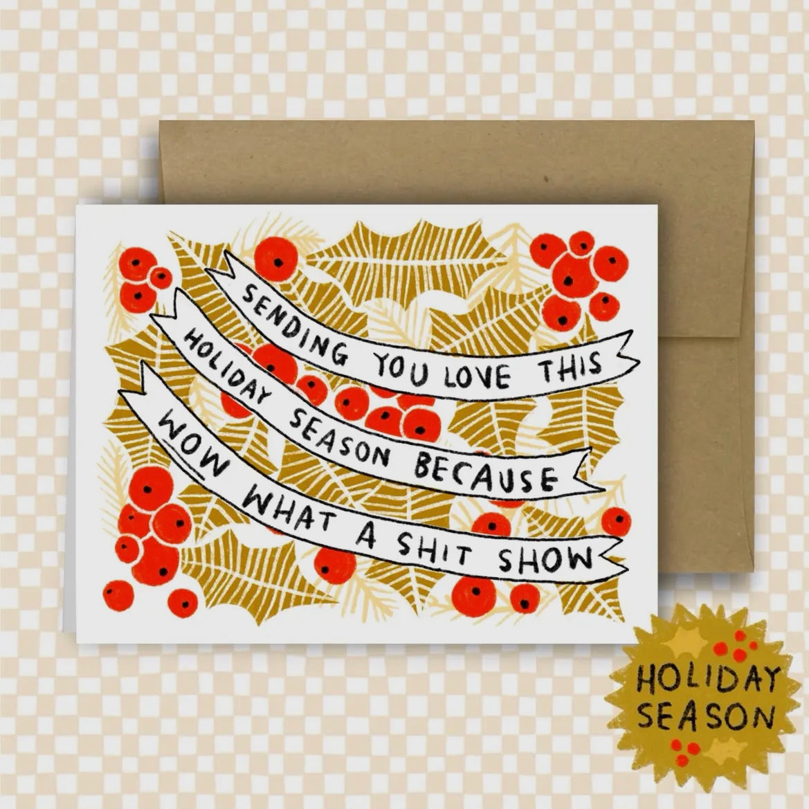 Holiday Shit Show Holiday Card