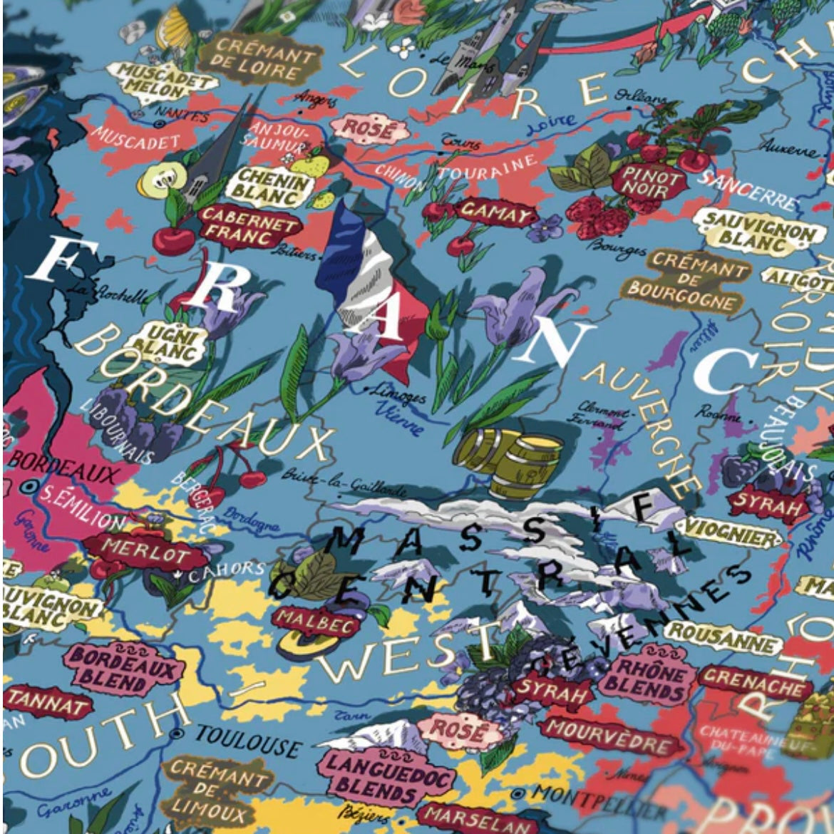 Wine Puzzle - France