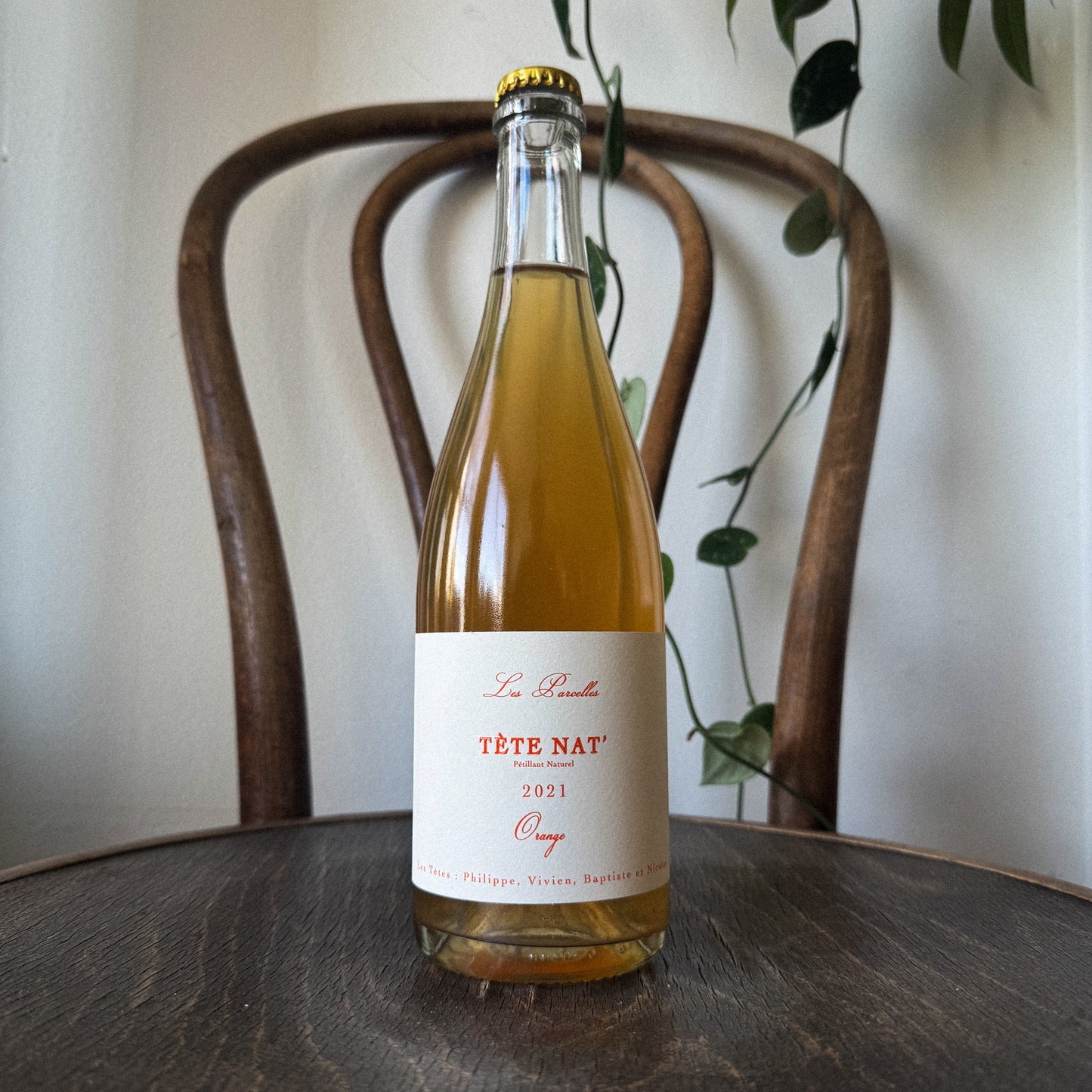 Les Tetes Tete Nat Orange Sparkling 2021