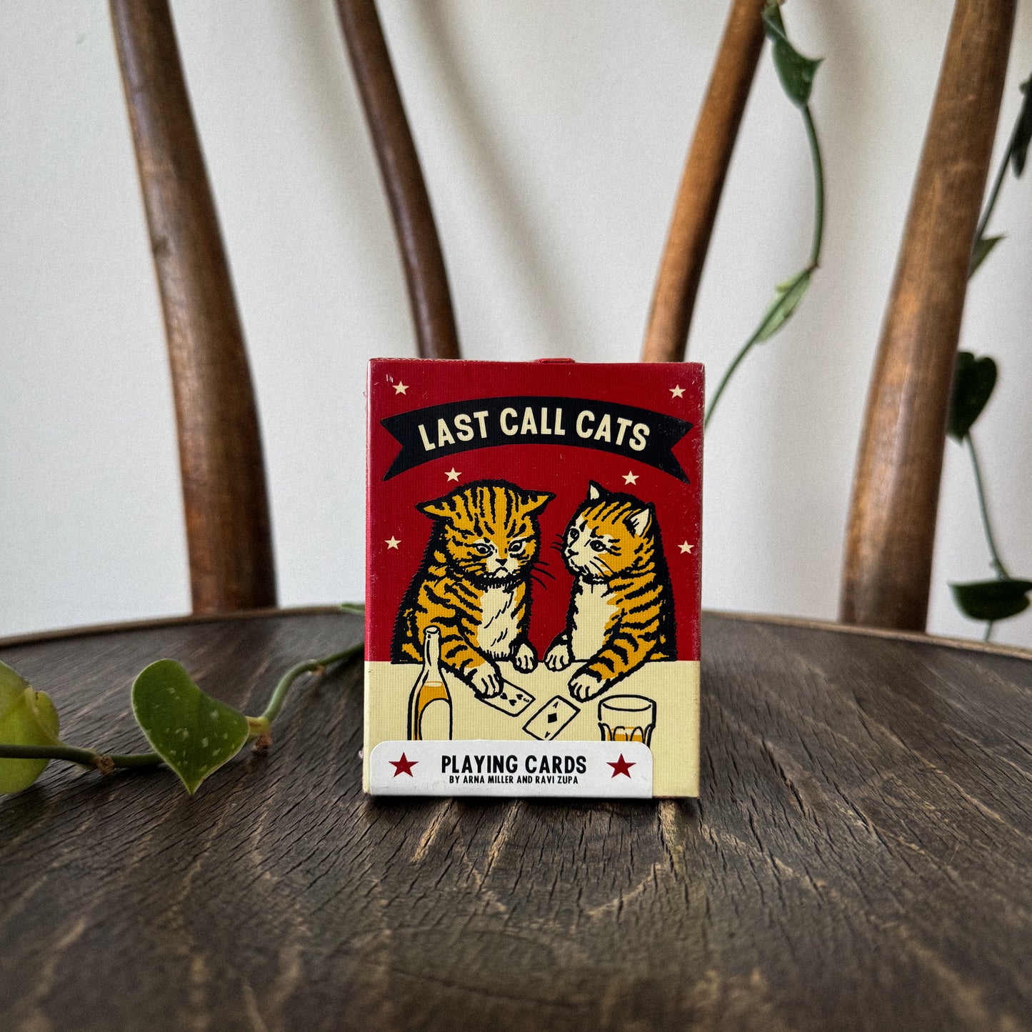 Last Call Cats Playing Cards