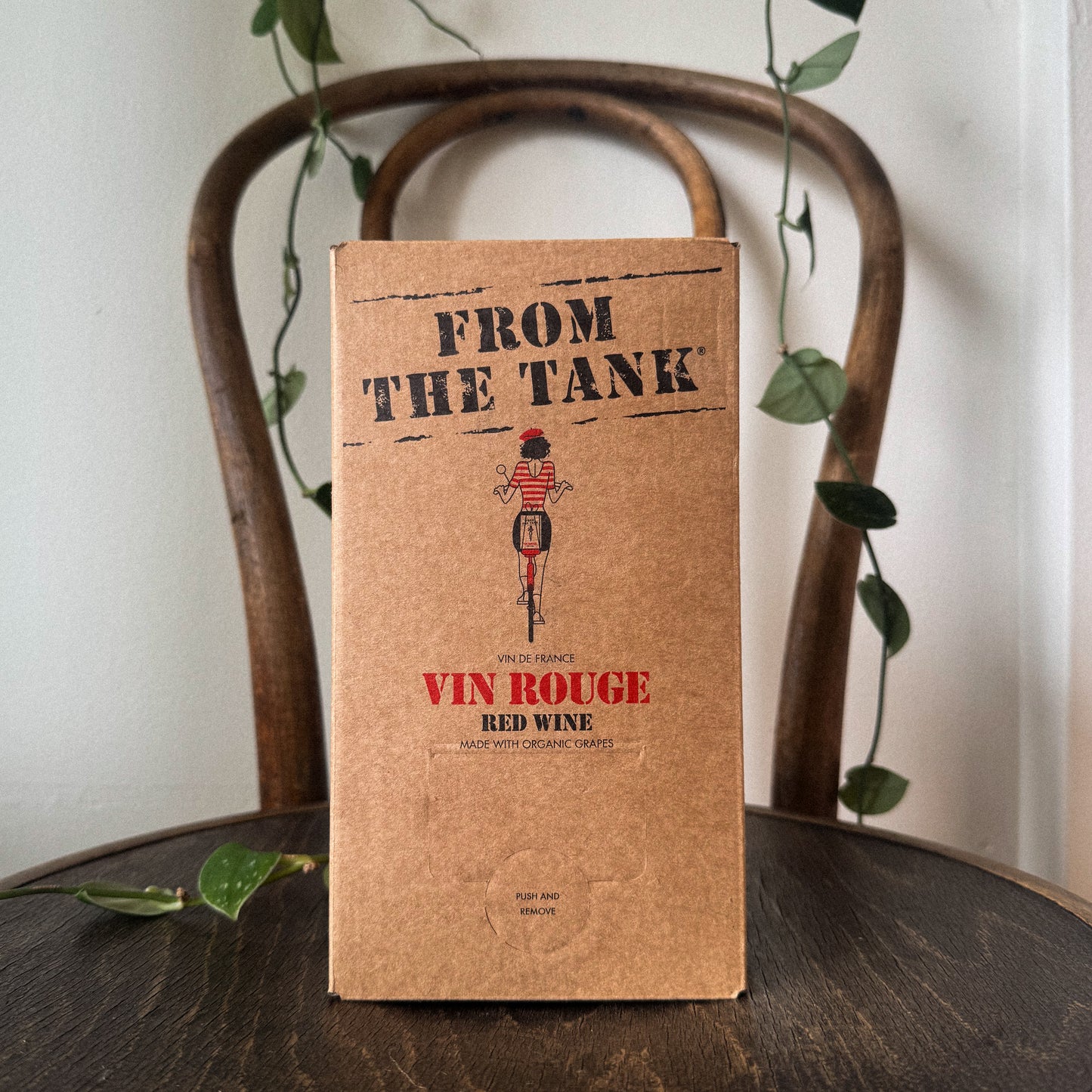 From the Tank 'Vin Rouge' Box Red Wine