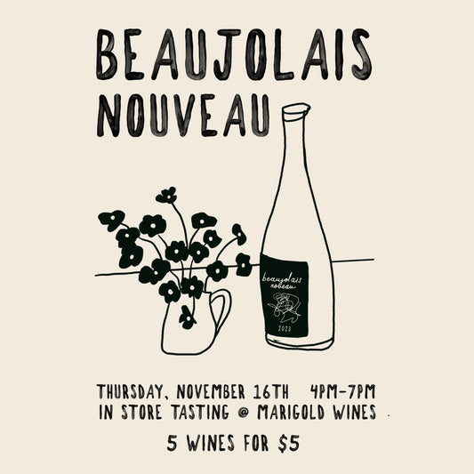Beaujolais Nouveau Wine Tasting 11/16