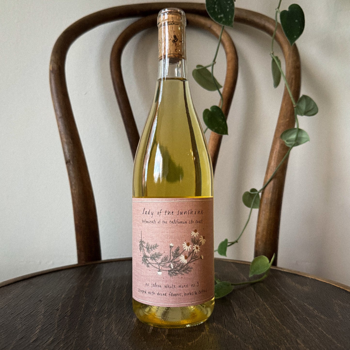 Lady of the Sunshine Botanical Solera White Wine no. 3