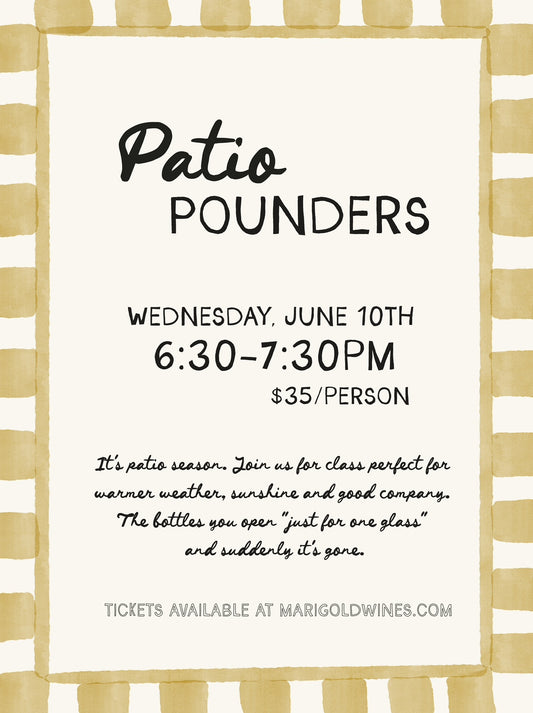 Patio Pounders Class 6/10