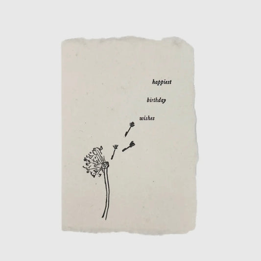 Happiest Birthday Wishes card
