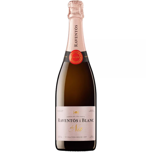 Raventos i Blanc Conca Del Riu Anoia Brut Rose de Nit 2022 - 750ml -  Moriarty Dinner Special Pricing